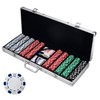 Toy Time Toy Time Recreational Poker Set, 500 Chips and Case 797092DOE